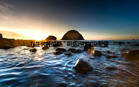 在生长旺盛期, 可适当增加施肥量