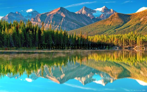 这句话道出了盆栽整枝的魅力